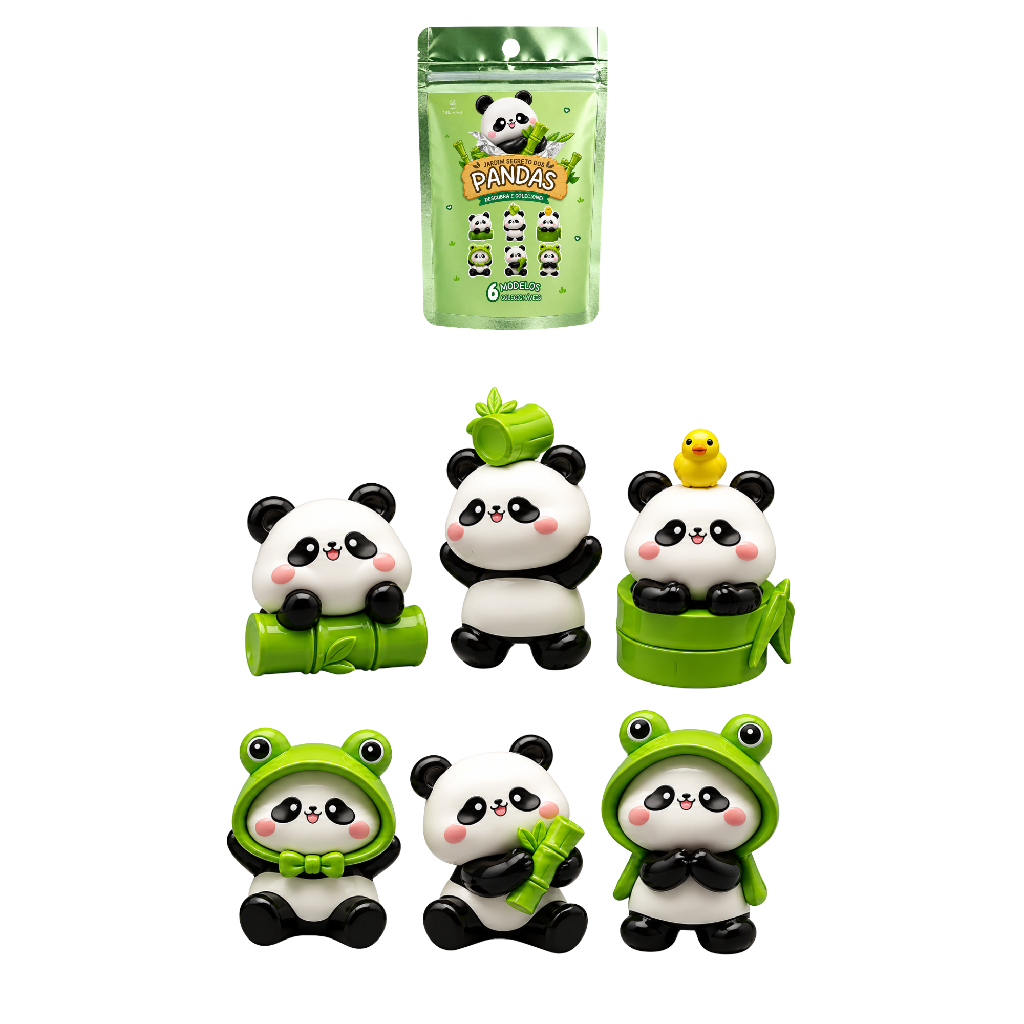 Blind Bag Panda Colecionável